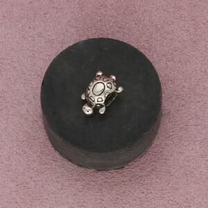 pandora sterling silver turtle bead charm pendant